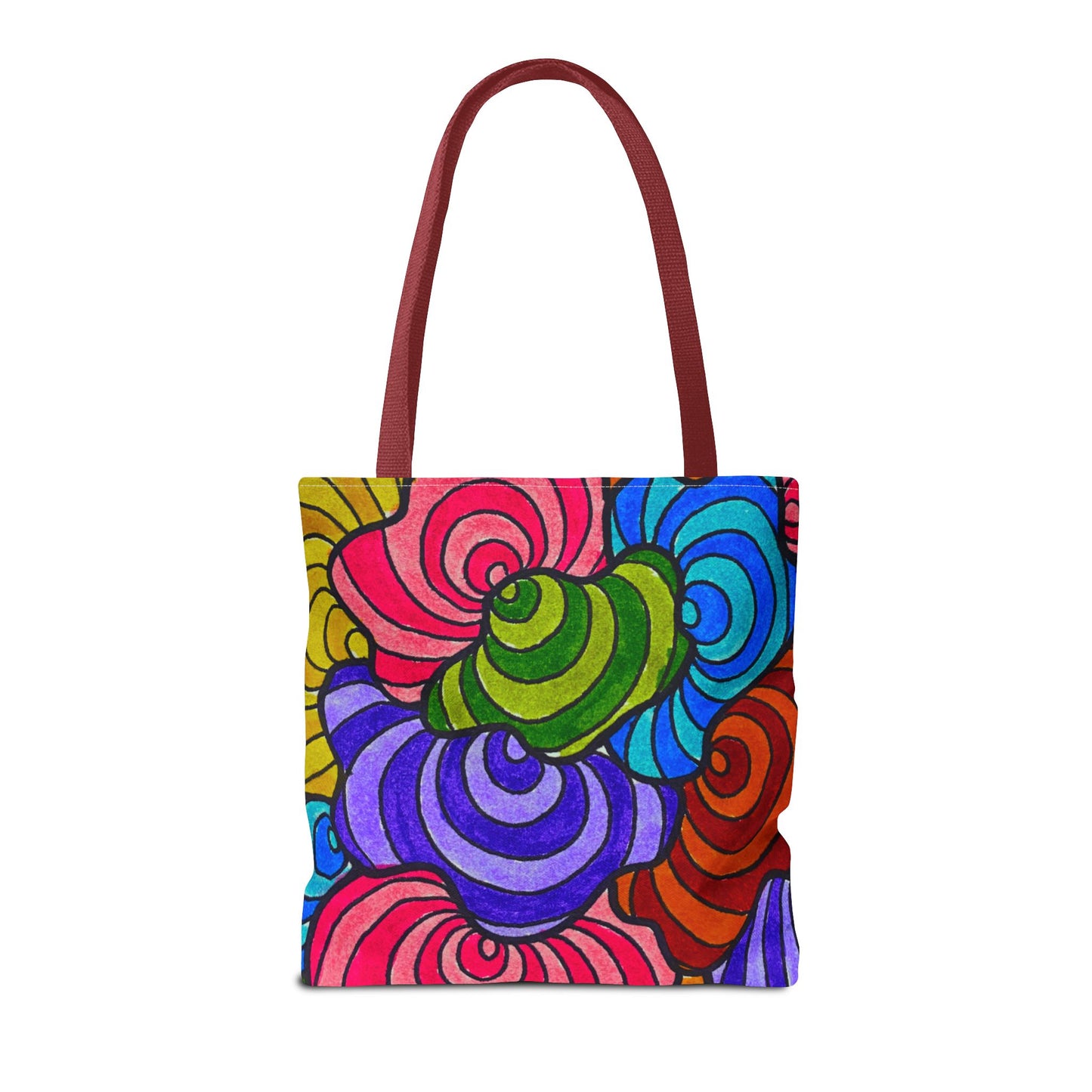 Regal Plumage Spiral | Tote Bag