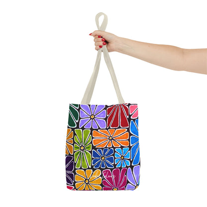 Boxed Bloom Burst | Tote Bag