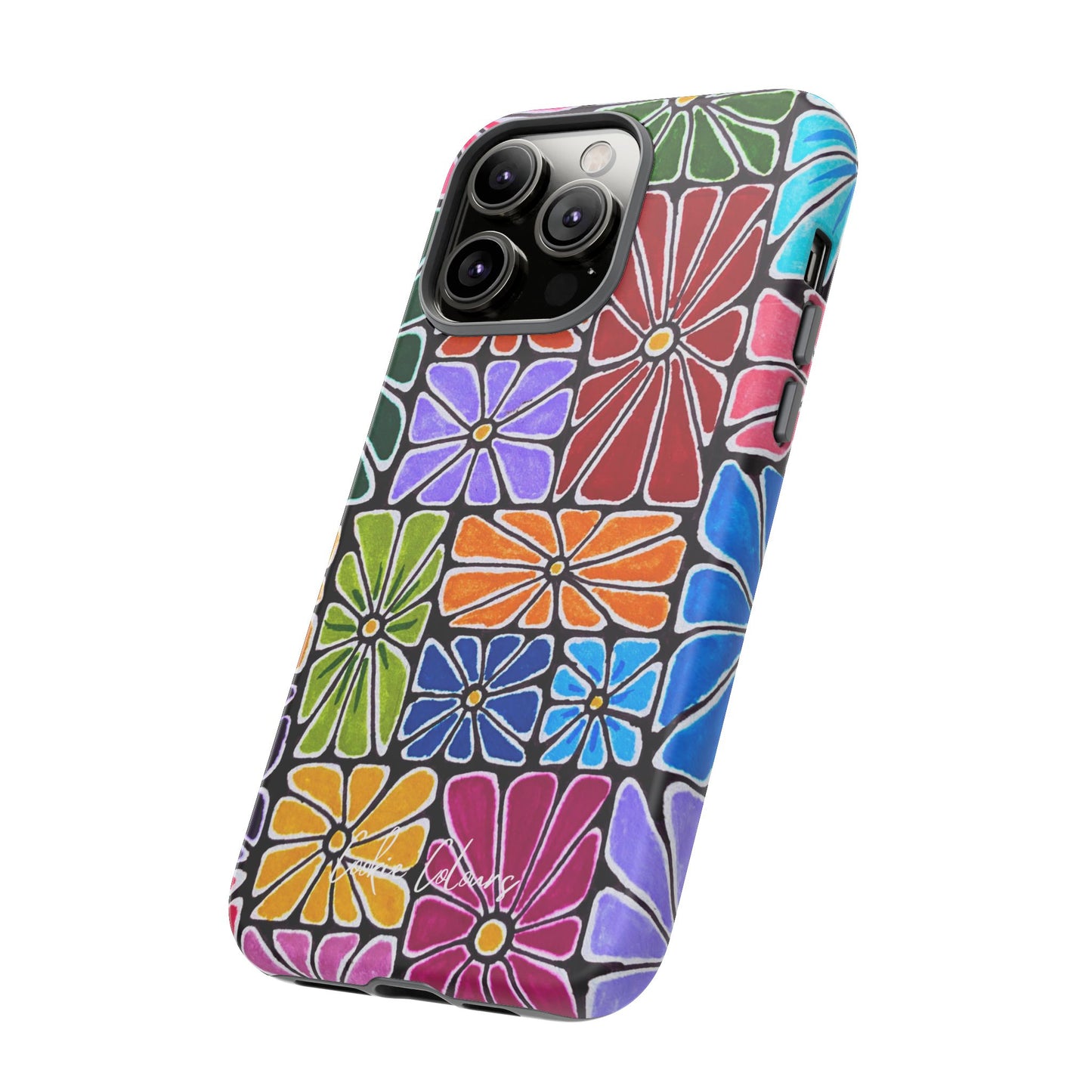 Boxed Bloom Burst | Premium Phone Case