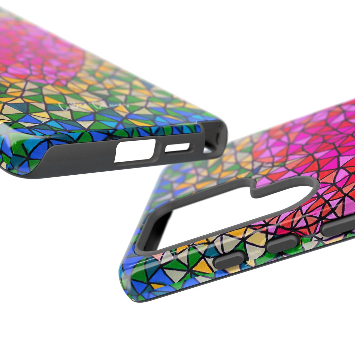 Corazón en llamas | Funda premium para teléfono