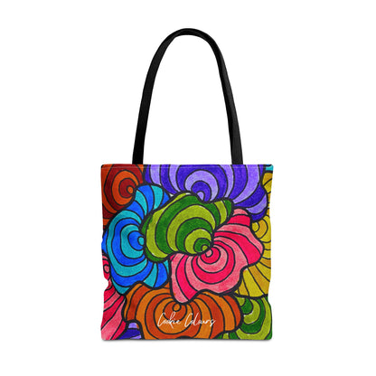 Regal Plumage Spiral | Tote Bag