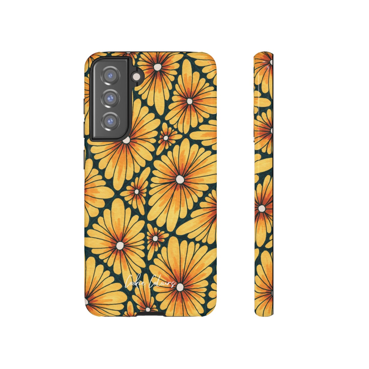 Golden Sunflowers | Premium Phone Case