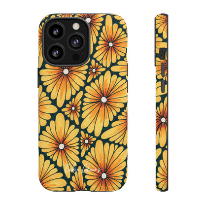 Golden Sunflowers | Premium Phone Case