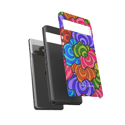 Spirals of Bloom | Premium Phone Case