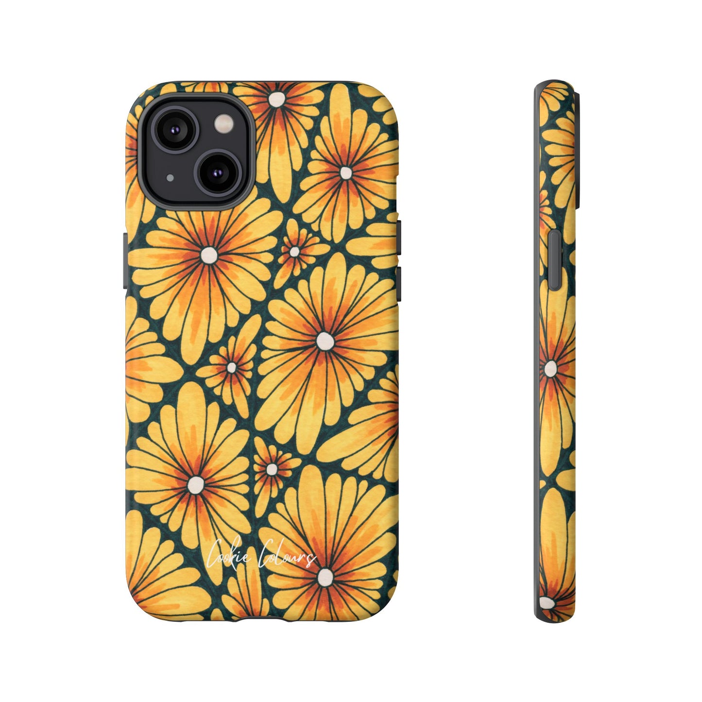 Golden Sunflowers | Premium Phone Case