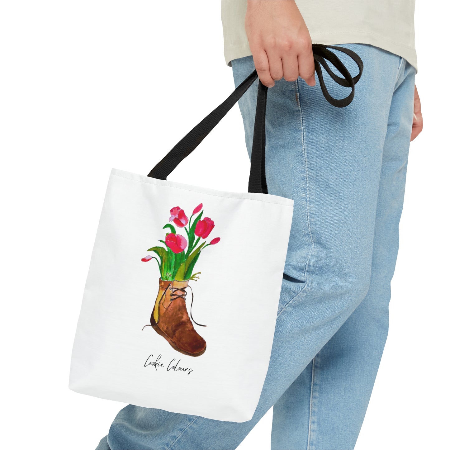 Flower Boot | Tote Bag