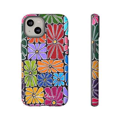 Boxed Bloom Burst | Premium Phone Case