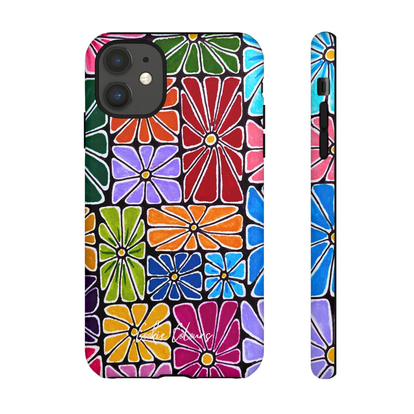 Boxed Bloom Burst | Premium Phone Case