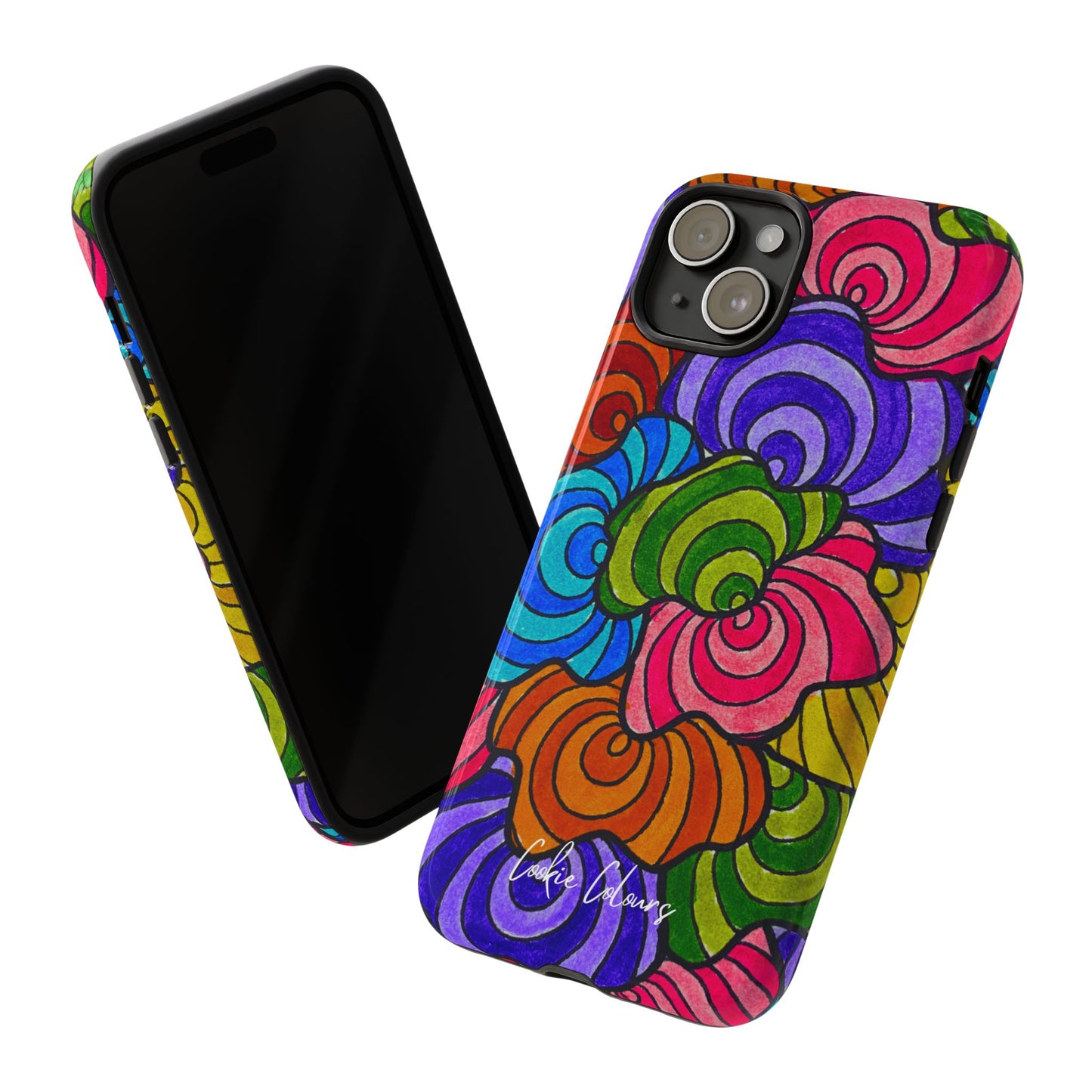 Spirals of Bloom | Premium Phone Case