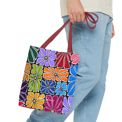 Boxed Bloom Burst | Tote Bag