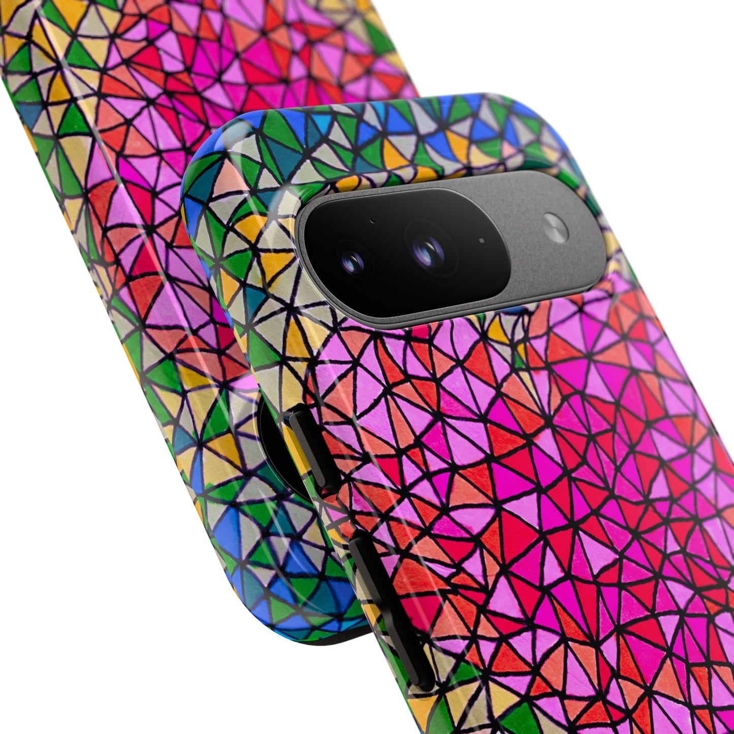 Corazón en llamas | Funda premium para teléfono