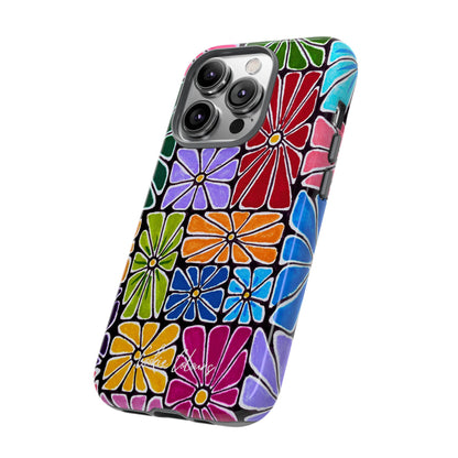 Boxed Bloom Burst | Premium Phone Case