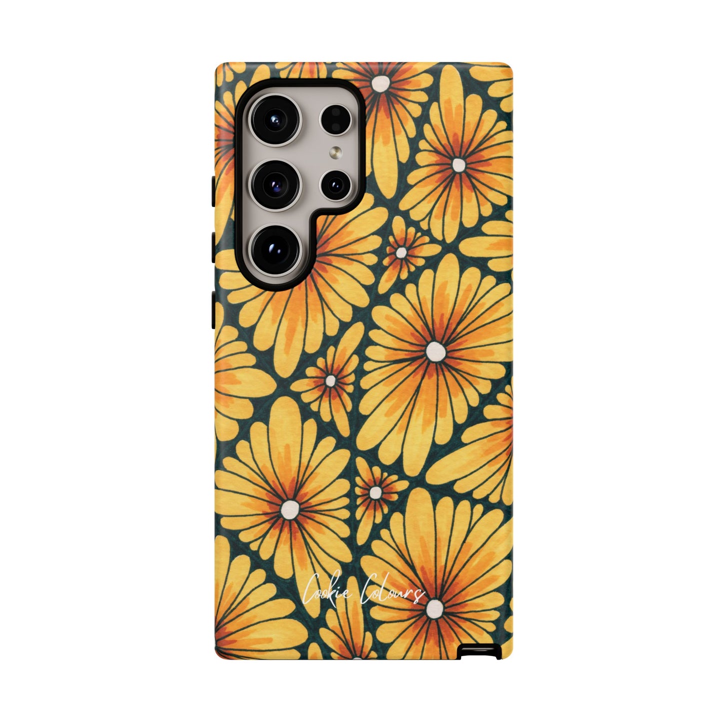 Golden Sunflowers | Premium Phone Case