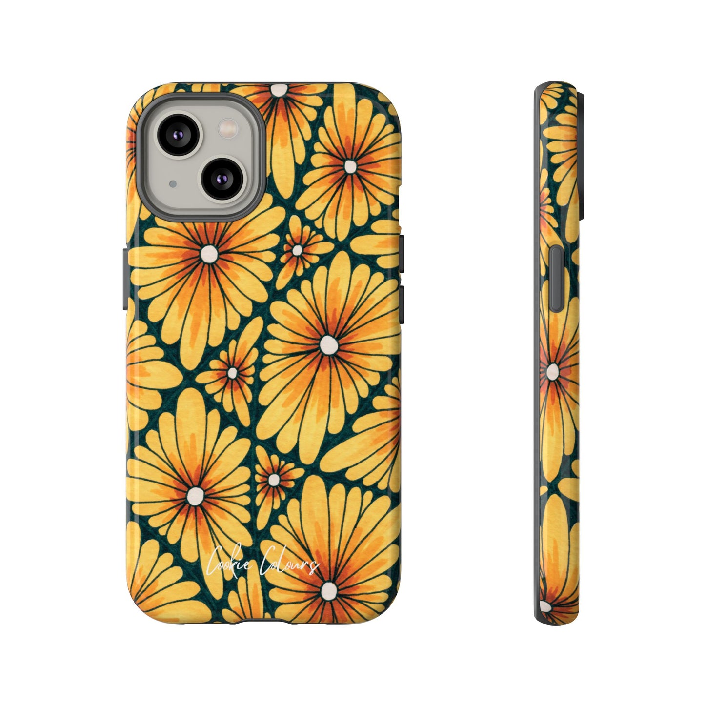 Golden Sunflowers | Premium Phone Case