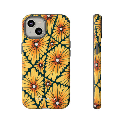 Golden Sunflowers | Premium Phone Case