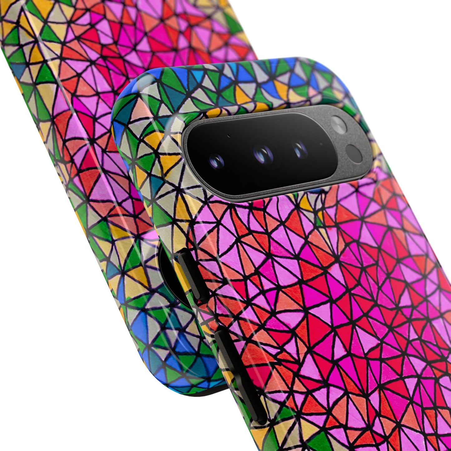 Corazón en llamas | Funda premium para teléfono