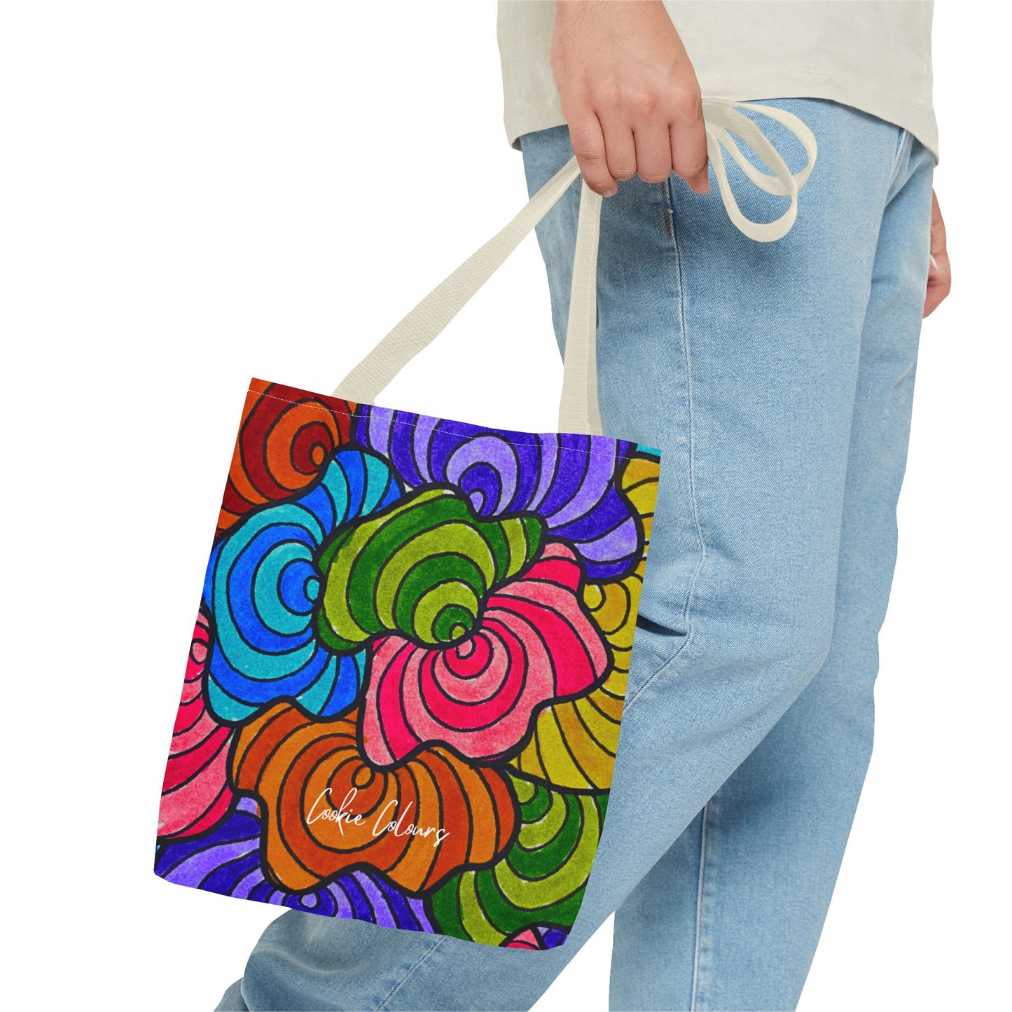 Regal Plumage Spiral | Tote Bag