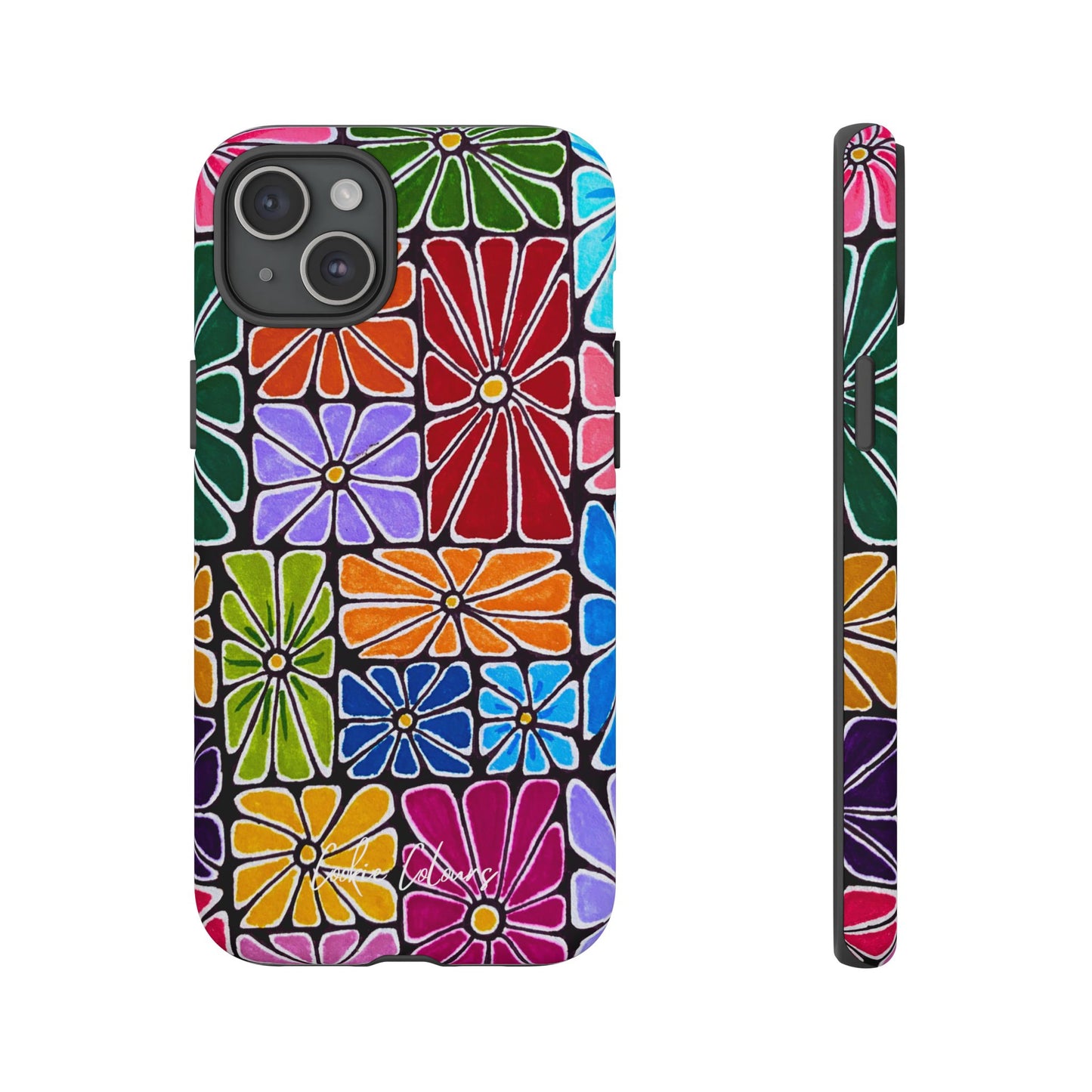 Boxed Bloom Burst | Premium Phone Case