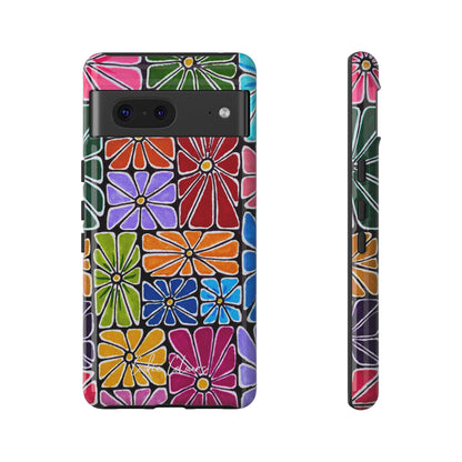 Boxed Bloom Burst | Premium Phone Case