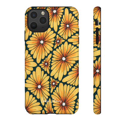 Golden Sunflowers | Premium Phone Case