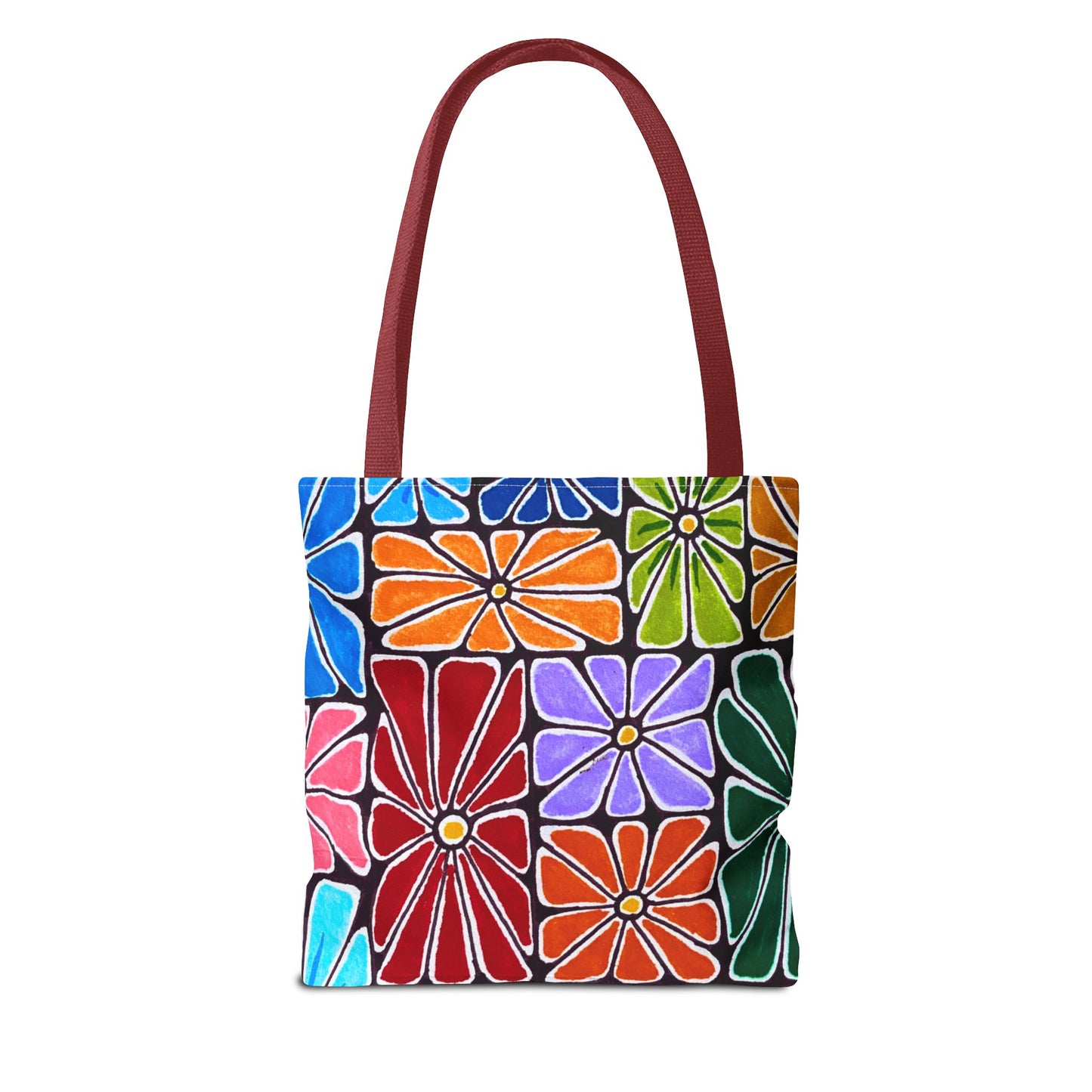 Boxed Bloom Burst | Tote Bag