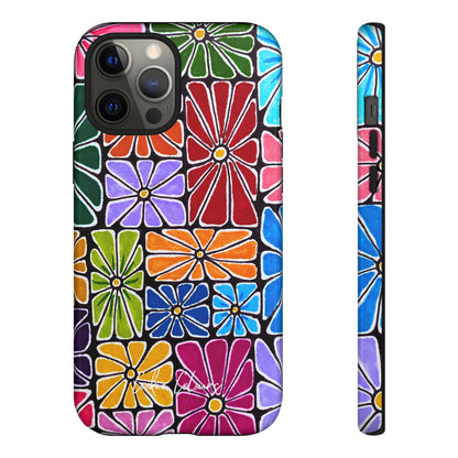 Boxed Bloom Burst | Premium Phone Case