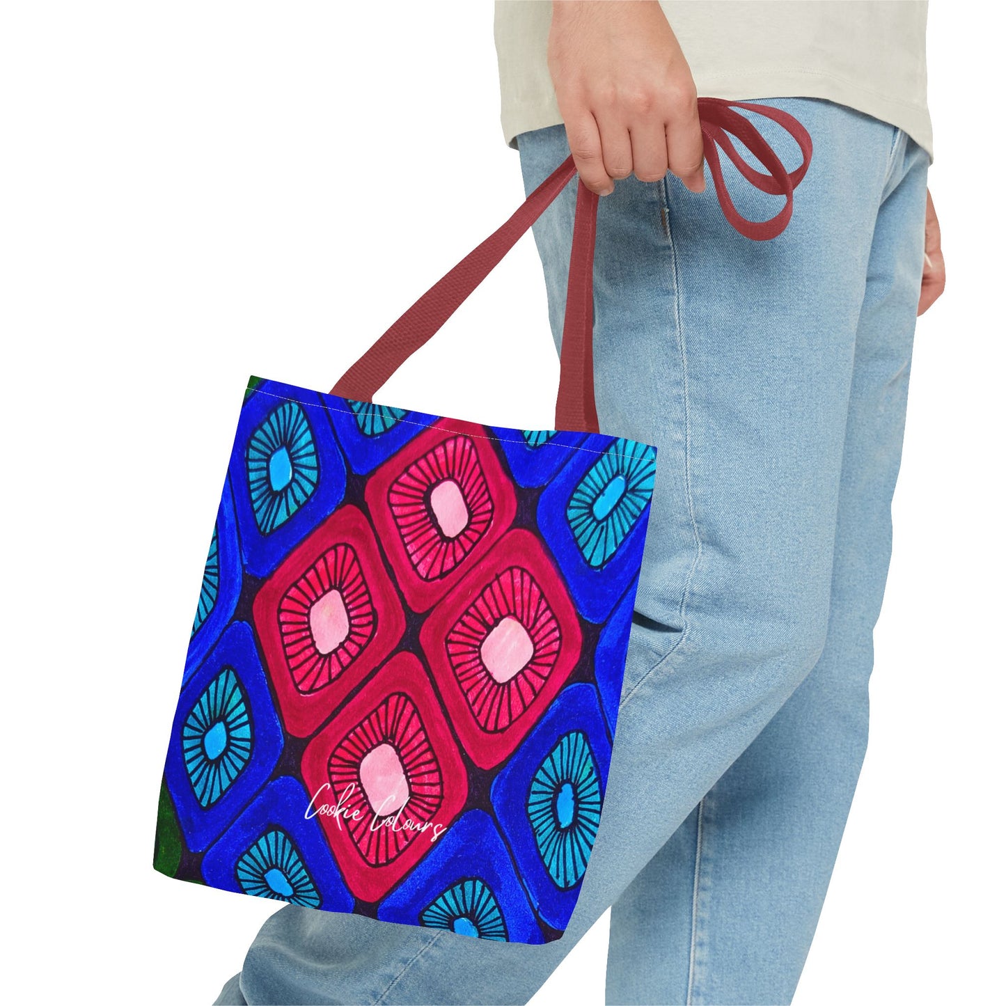 Regal Plumage Spiral | Tote Bag