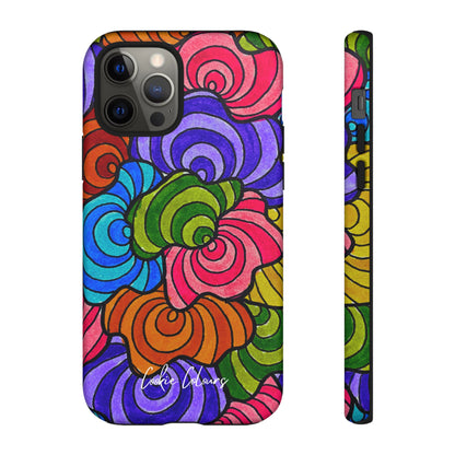 Spirals of Bloom | Premium Phone Case