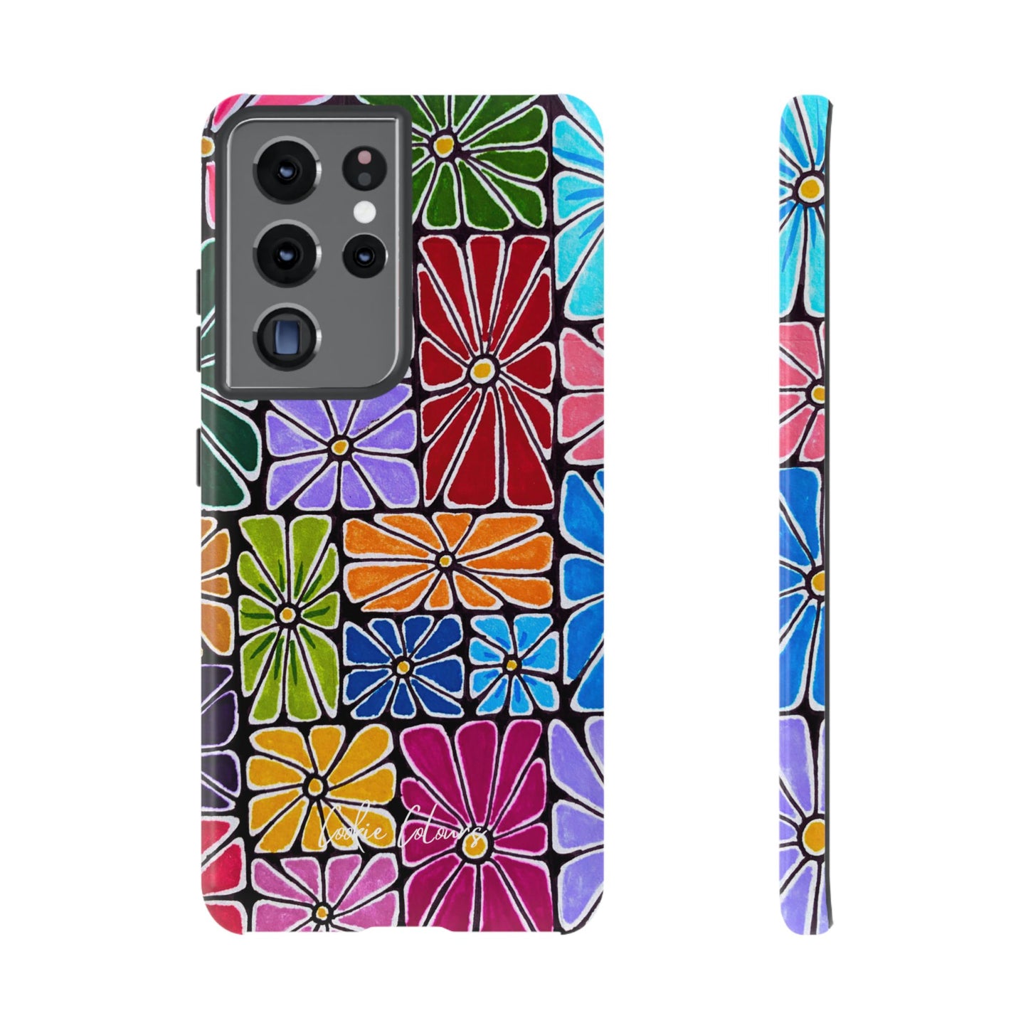 Boxed Bloom Burst | Premium Phone Case