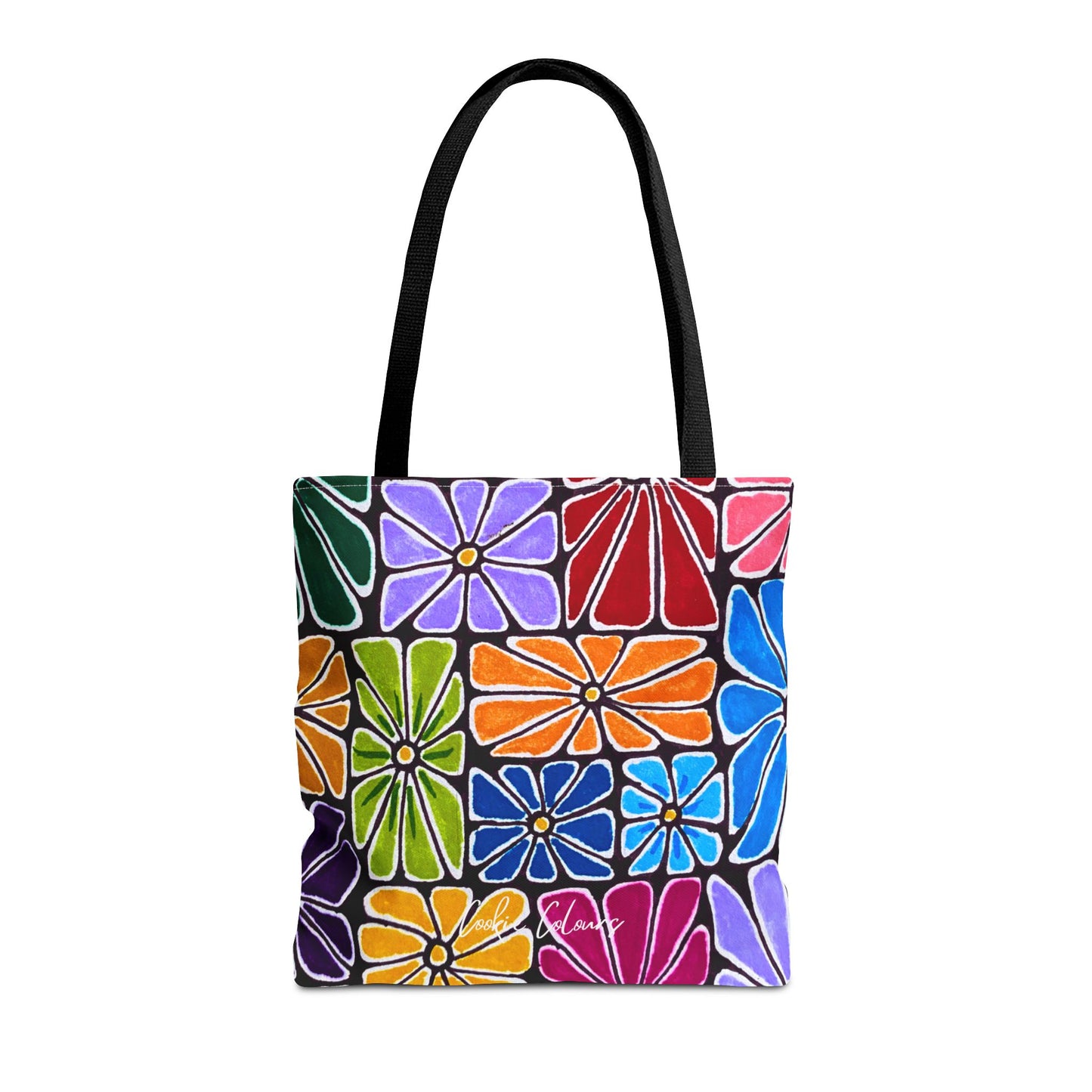 Boxed Bloom Burst | Tote Bag