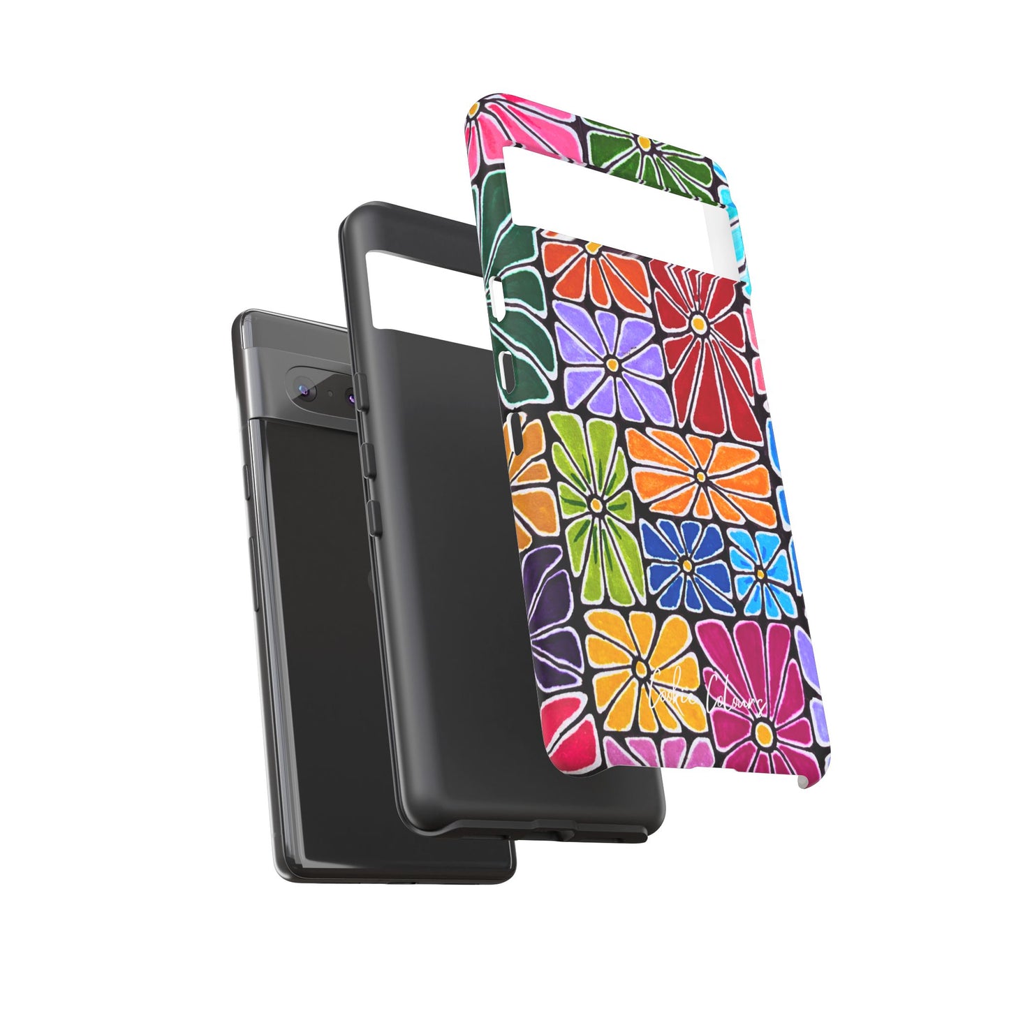 Boxed Bloom Burst | Premium Phone Case