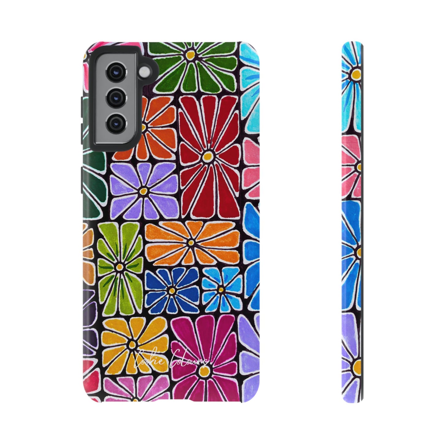 Boxed Bloom Burst | Premium Phone Case