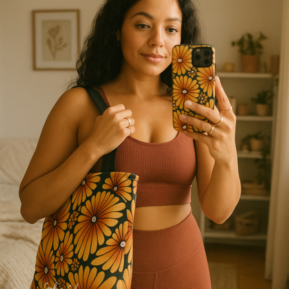 Golden Sunflowers | Premium Phone Case