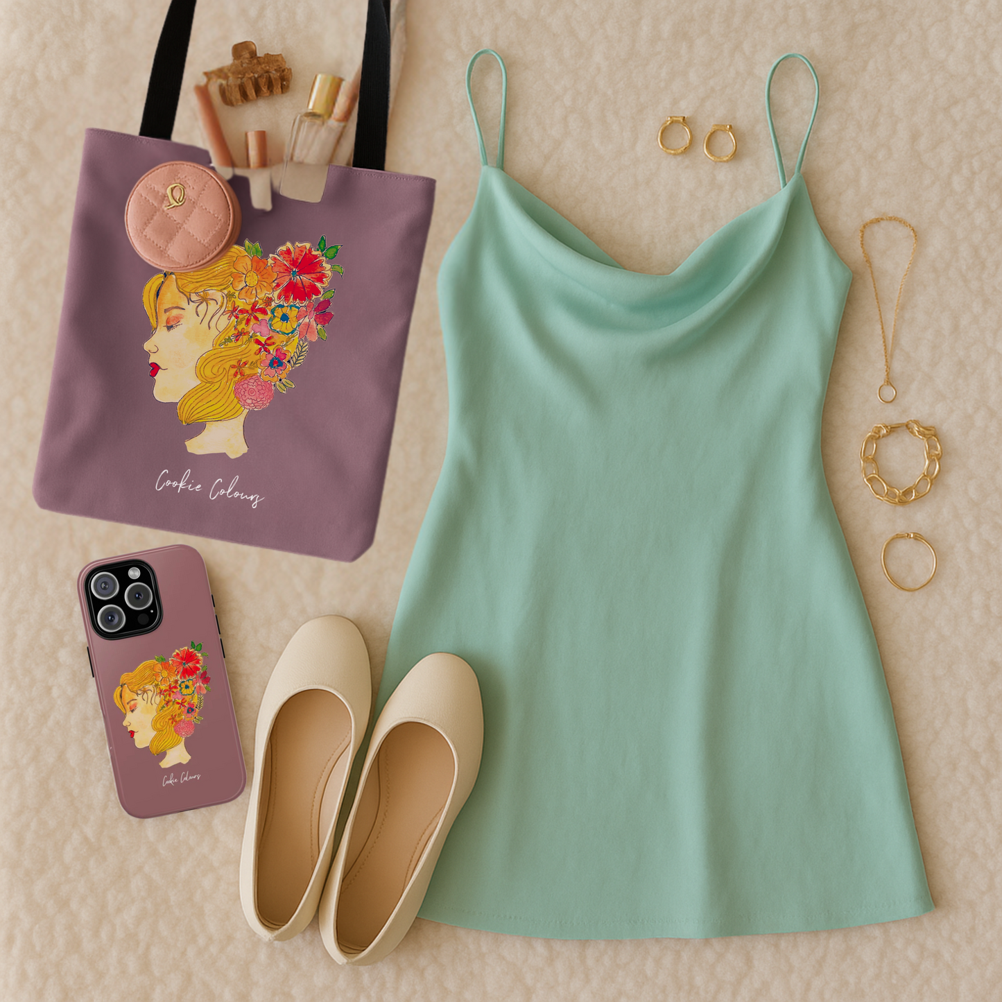 Blonde Bloom | Tote Bag