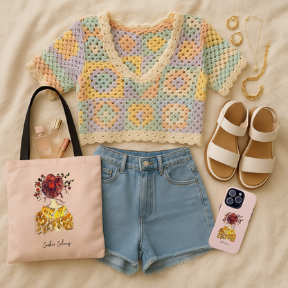 Flower Bun | Premium Phone Case
