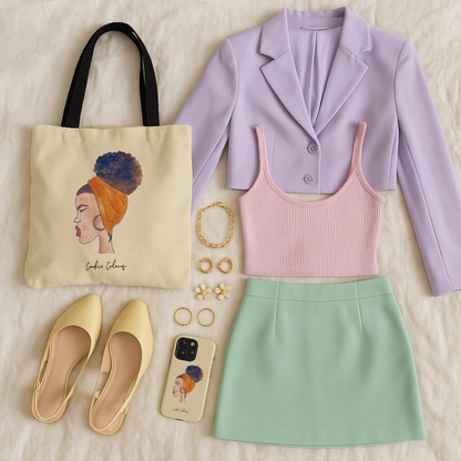 Lady of Fro | Tote Bag