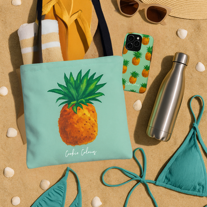 Pineapple Ocean | Tote Bag