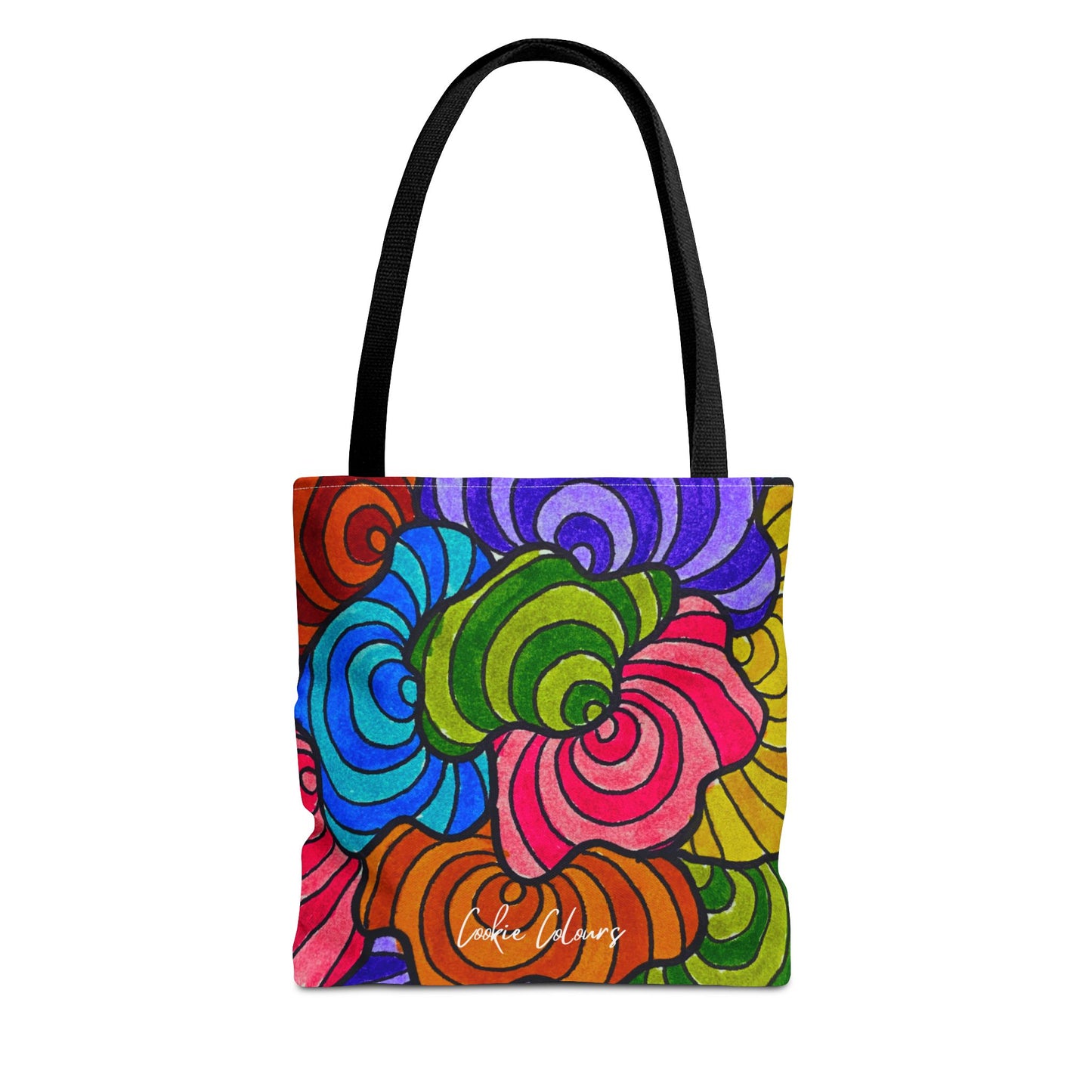 Regal Plumage Spiral | Tote Bag