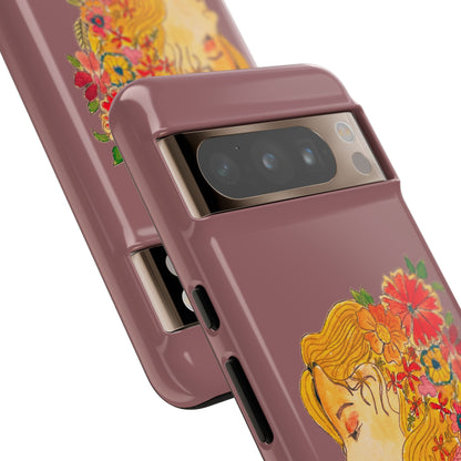 Blonde Bloom | Premium Phone Case