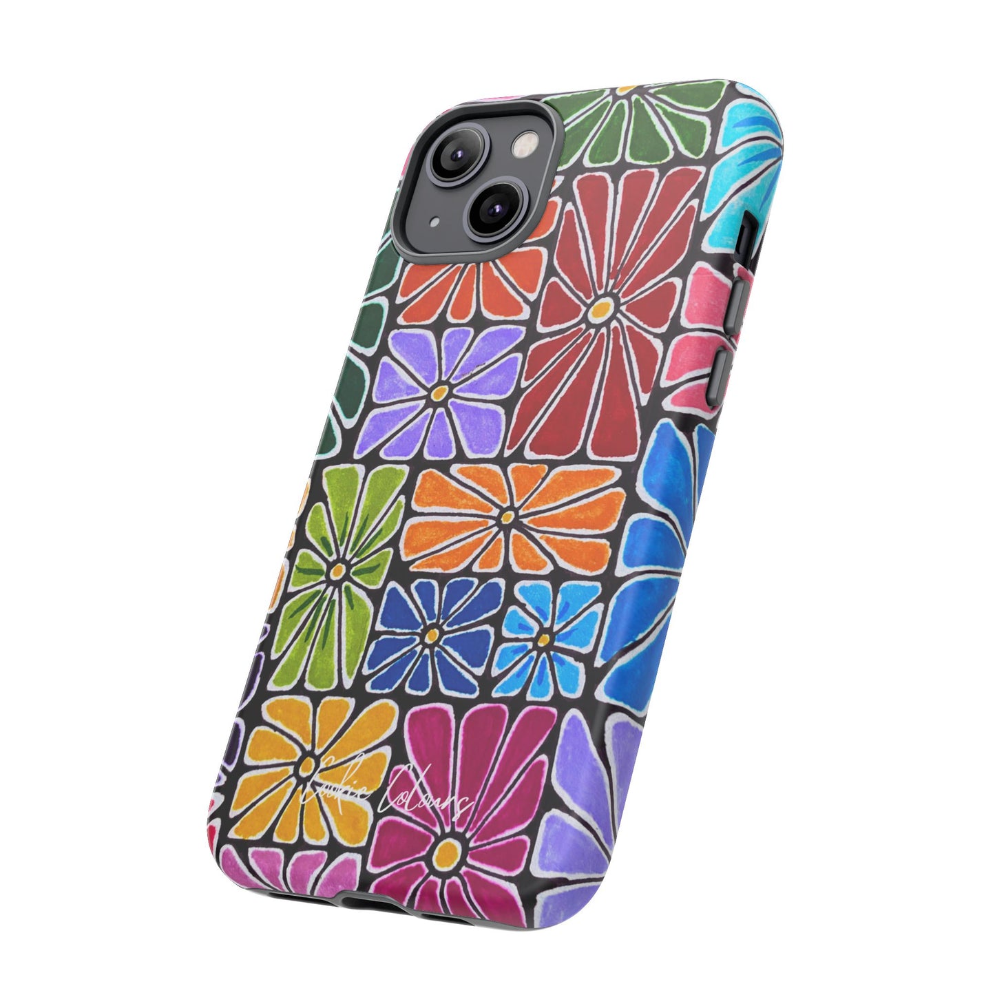 Boxed Bloom Burst | Premium Phone Case