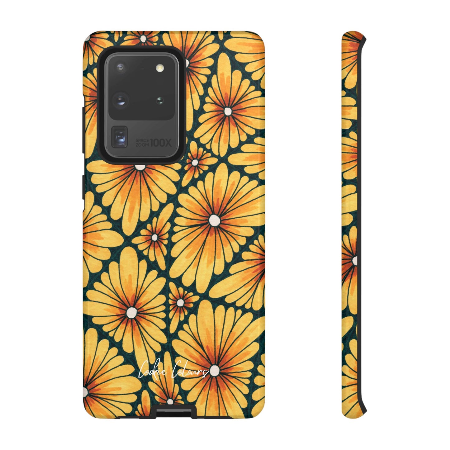 Golden Sunflowers | Premium Phone Case