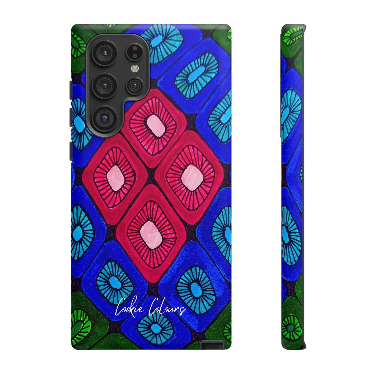 Regal Plumage Spiral | Premium Phone Case