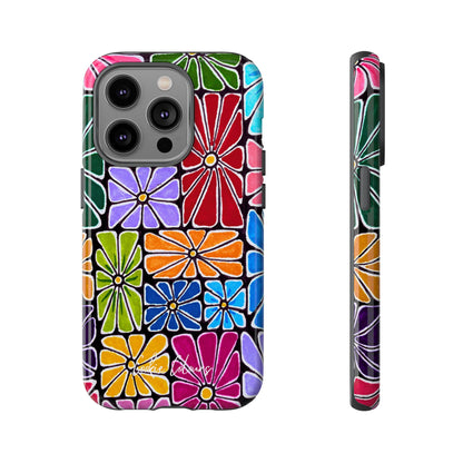 Boxed Bloom Burst | Premium Phone Case