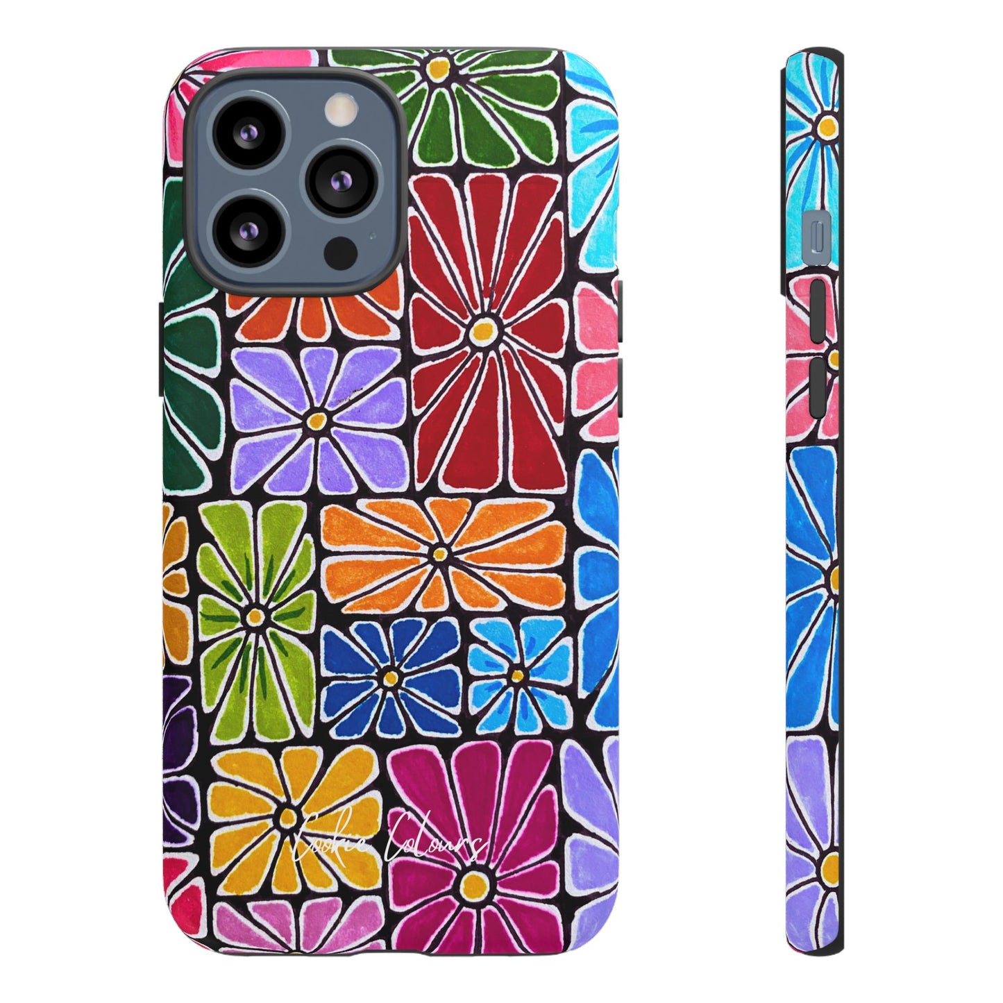 Boxed Bloom Burst | Premium Phone Case