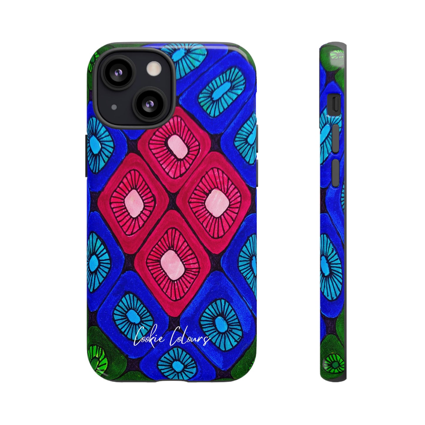 Regal Plumage Spiral | Premium Phone Case