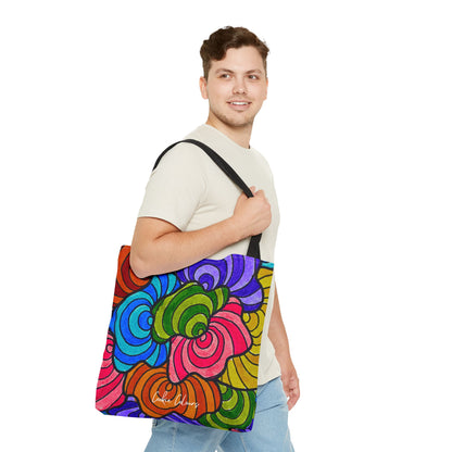 Regal Plumage Spiral | Tote Bag