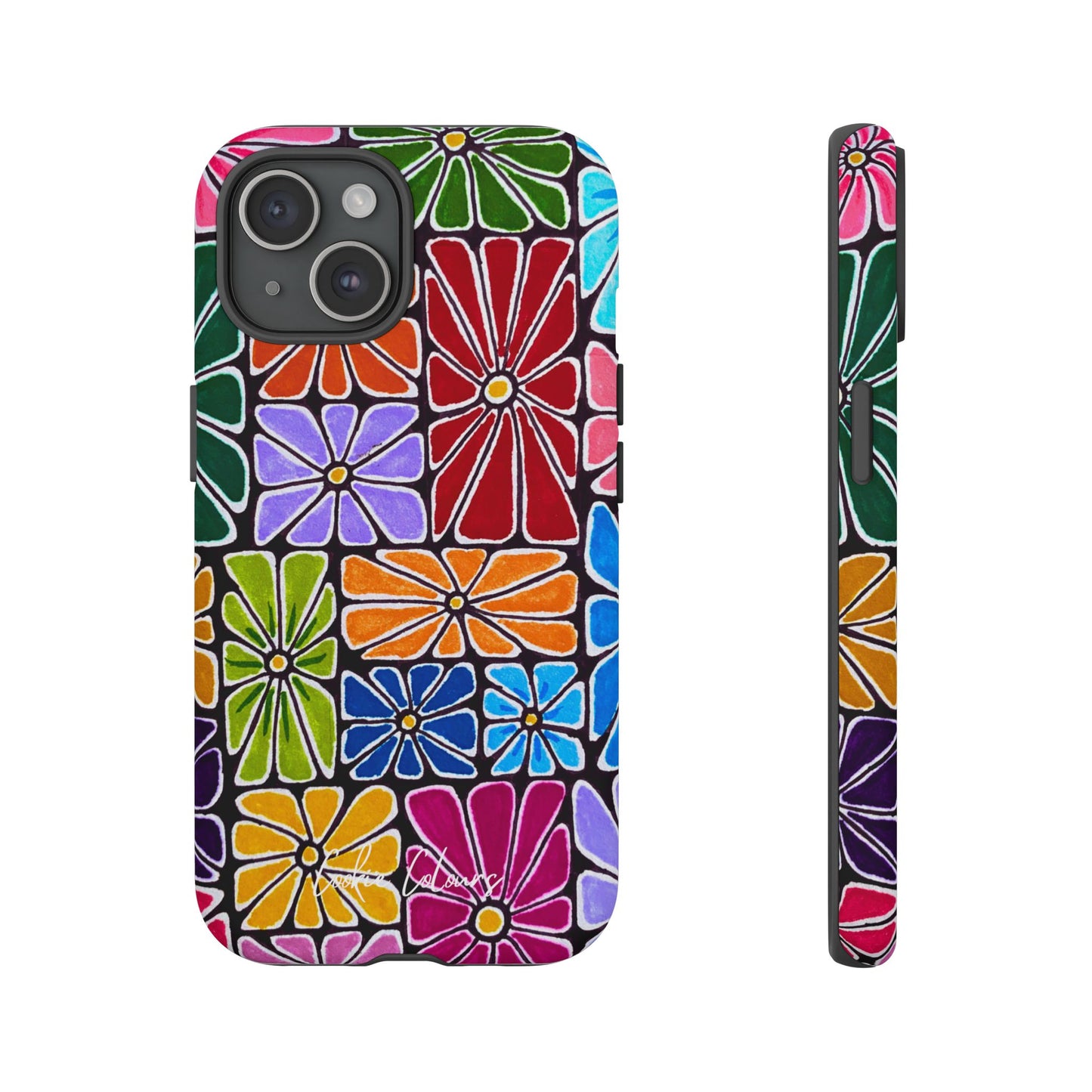 Boxed Bloom Burst | Premium Phone Case