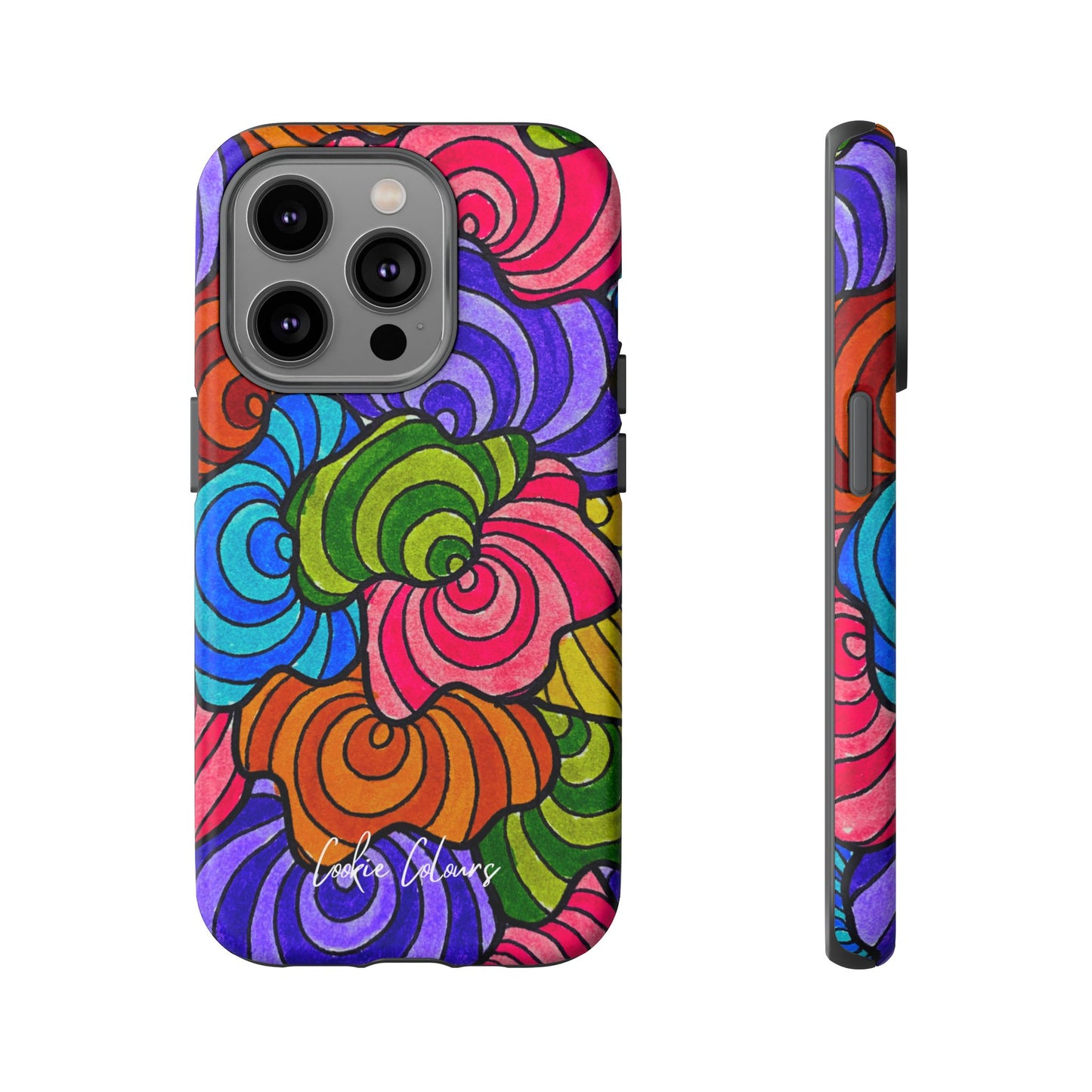 Spirals of Bloom | Premium Phone Case