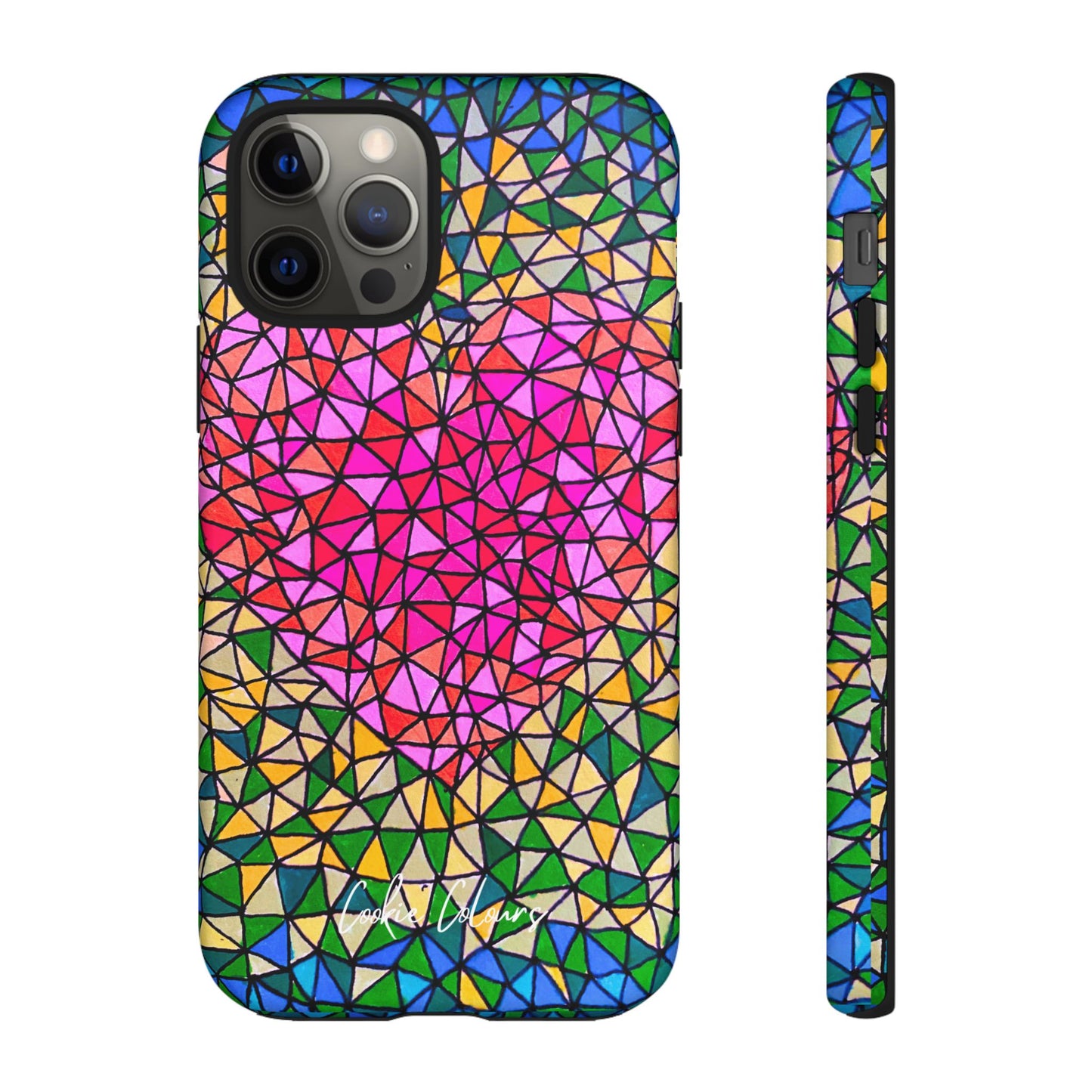 Heart On Fire | Premium Phone Case