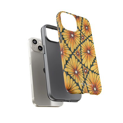 Golden Sunflowers | Premium Phone Case